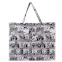 Old comic strip Zipper Large Tote Bag View1