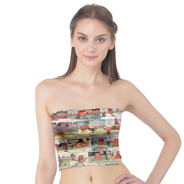 Old comic strip Tube Top