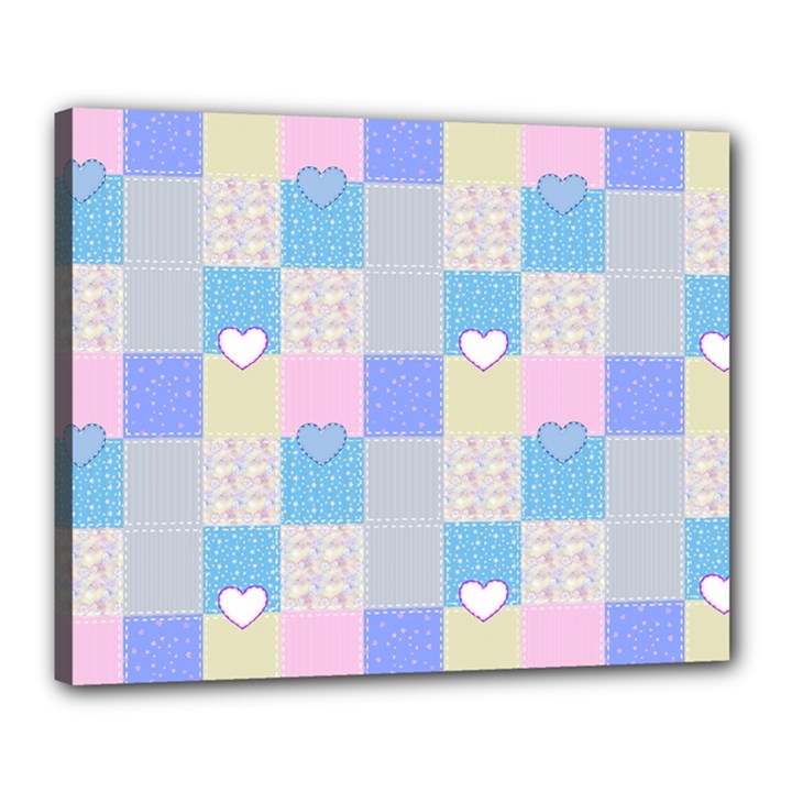 Patchwork Canvas 20  x 16 