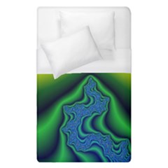 Fractal Wallpaper Water And Fire Duvet Cover (Single Size)