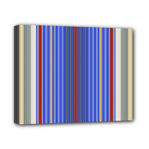 Colorful Stripes Background Canvas 10  X 8  by Amaryn4rt