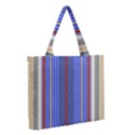 Colorful Stripes Background Medium Tote Bag View2