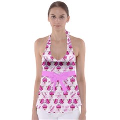 In Love With Ice Cream Babydoll Tankini Top