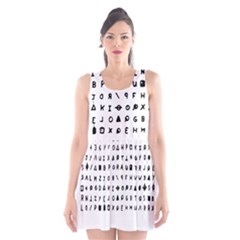 Zodiac Killer  Scoop Neck Skater Dress