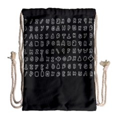 Zodiac Killer  Drawstring Bag (large) by Valentinaart