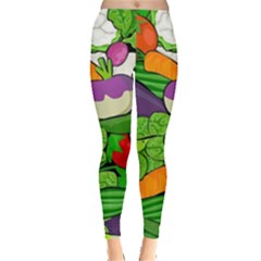 Vegetables  Leggings  by Valentinaart