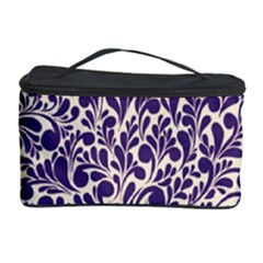 Purple Pattern Cosmetic Storage Case