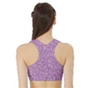 Pattern Sports Bra with Border View2
