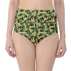 Camo Woodland High-waist Bikini Bottoms by sifis