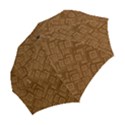 Brown Pattern Rectangle Wallpaper Folding Umbrellas View2