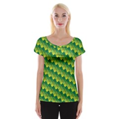 Dragon Scale Scales Pattern Women s Cap Sleeve Top by Amaryn4rt