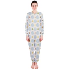 Baby Cloudy Star Cloud Rainbow Blue Sky Onepiece Jumpsuit (ladies) 