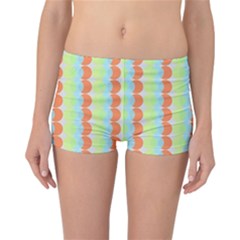 Circles Orange Blue Green Yellow Reversible Bikini Bottoms by Alisyart