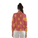 Oranges Lime Fruit Red Circle Wind Breaker (Women) View2