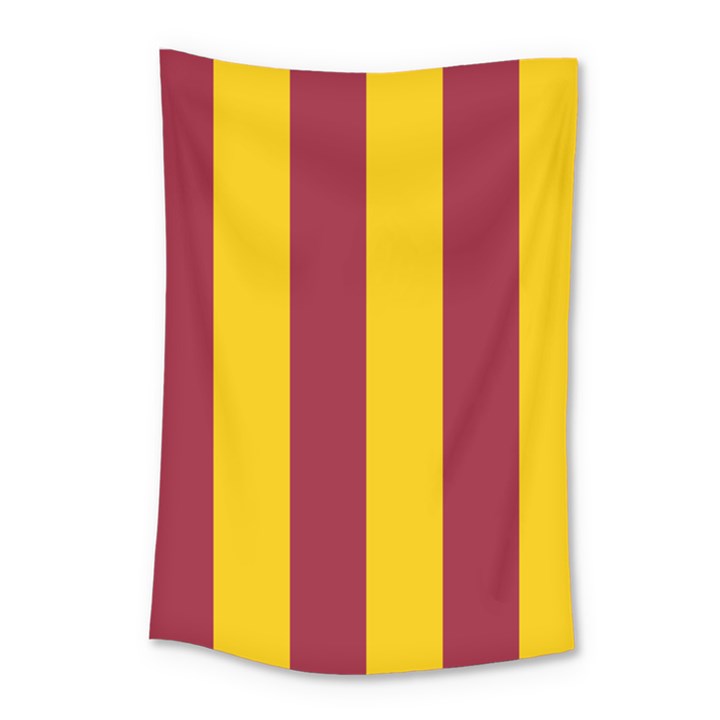 Red Yellow Flag Small Tapestry