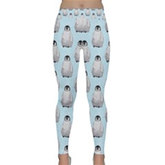 Penguin Animals Ice Snow Blue Cool Classic Yoga Leggings