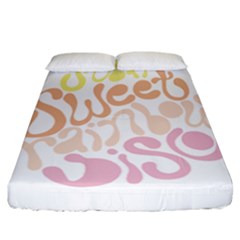 Sugar Sweet Rainbow Fitted Sheet (california King Size)