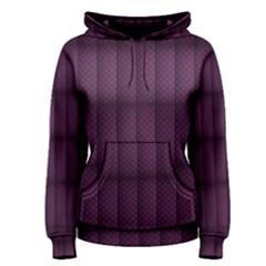 Plaid Purple Women s Pullover Hoodie by Alisyart