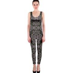 Line Geometry Pattern Geometric OnePiece Catsuit