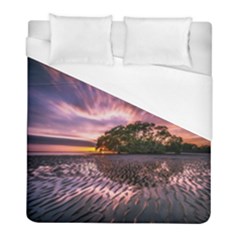 Landscape Reflection Waves Ripples Duvet Cover (full/ Double Size) by Amaryn4rt