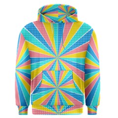 Rhythm Heaven Megamix Circle Star Rainbow Color Men s Pullover Hoodie by Alisyart