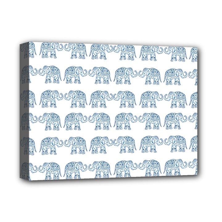 Indian elephant  Deluxe Canvas 16  x 12  