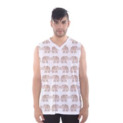 Indian Elephant Men s Basketball Tank Top by Valentinaart