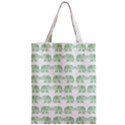 Indian elephant pattern Zipper Classic Tote Bag View1