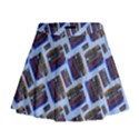 Abstract Pattern Seamless Artwork Mini Flare Skirt View1