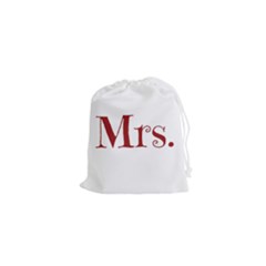 Future Mrs  Moore Drawstring Pouches (xs)  by badwolf1988store