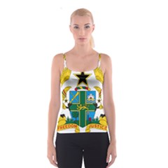 National Seal Of Ghana Spaghetti Strap Top by abbeyz71