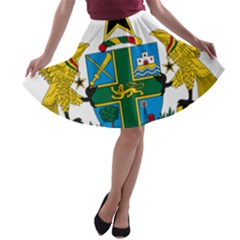 National Seal Of Ghana A-line Skater Skirt by abbeyz71