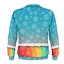 Rainbow Background Border Colorful Men s Sweatshirt View2