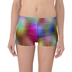 A Mix Of Colors In An Abstract Blend For A Background Boyleg Bikini Bottoms by Amaryn4rt