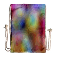 A Mix Of Colors In An Abstract Blend For A Background Drawstring Bag (large) by Amaryn4rt