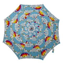 Rainbow pony  Hook Handle Umbrellas (Medium)