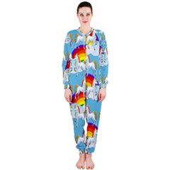 Rainbow pony  OnePiece Jumpsuit (Ladies) 