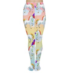 Rainbow Pony  Women s Tights by Valentinaart