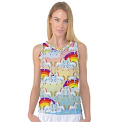 Rainbow Pony  Women s Basketball Tank Top