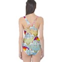 Rainbow pony  One Piece Swimsuit View2