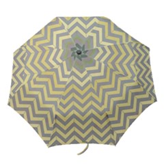 Abstract Vintage Lines Folding Umbrellas