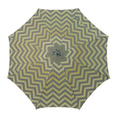 Abstract Vintage Lines Golf Umbrellas