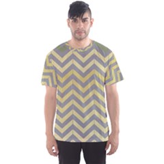 Abstract Vintage Lines Men s Sport Mesh Tee