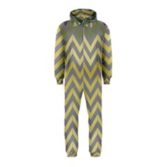 Abstract Vintage Lines Hooded Jumpsuit (kids) by Amaryn4rt