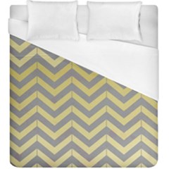 Abstract Vintage Lines Duvet Cover (King Size)