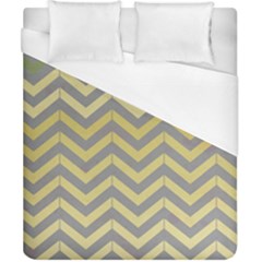 Abstract Vintage Lines Duvet Cover (California King Size)