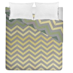 Abstract Vintage Lines Duvet Cover Double Side (Queen Size)
