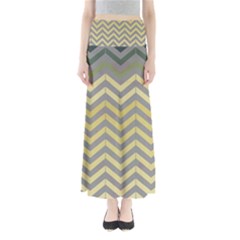 Abstract Vintage Lines Maxi Skirts