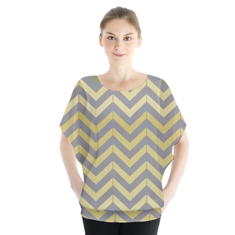 Abstract Vintage Lines Blouse by Amaryn4rt