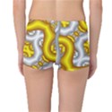 Fractal Background With Golden And Silver Pipes Reversible Bikini Bottoms View4